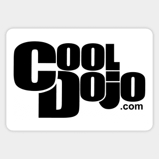 Cool Dojo Logo (Black) Sticker